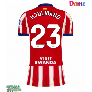 Atletico Madrid Morten Hjulmand #23 Replika Hjemmebanetrøje Dame 2026-27 Kortærmet